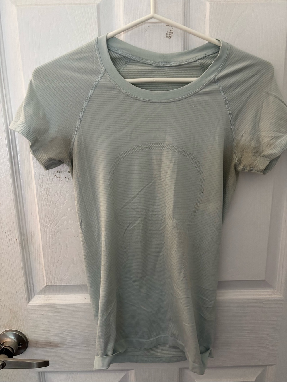 lululemon athletica Short Sleeve Active Tee in Pale Sage